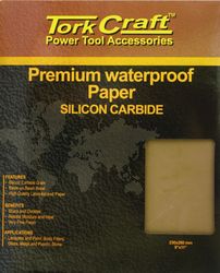 Tork Craft Premium Waterproof Paper 80 Grit 230 X 280 50 Piece Automotive