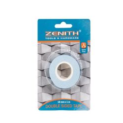 Tape - Diy Accessories - Double Sided - 18 Mm X 1 M - 12 Pack