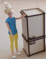 Barbie Kitchen - Refrigerator