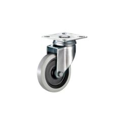 - Thermoplastic Rubber Castor With Top Swivel Fixed Plate - 50MM