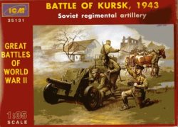 Icm 35131 Battle Of Kursk 1943 Soviet Regimental Artillery