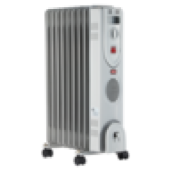 SCE 9 Fin Oil Heater 2000W