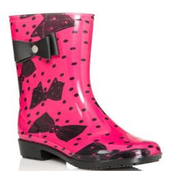 Iron Fist Cropped Over Rain Boot - Size 3