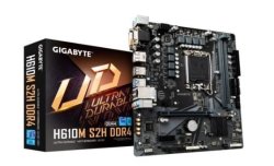 Gigabyte H610M S2H DDR4 H610 Express Chipset Gen 12 Lga 1700 Micro Atx Motherboard