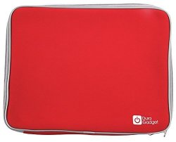 Red 13" Water & Shock Resistant Neoprene Case For The Asus Zenbook UX305FA - By Duragadget