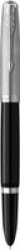 51 Fountain Pen - Medium Nib Black Ink Black With Chrome Trim