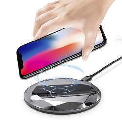 Foluu Wireless Charger 10W Fast Wireless Charging For Samsung Galaxy S6 S7 S8 S9 7.5W Wireless Charging For Iphone X 8 8 Plus 5W For All Qi Enabled