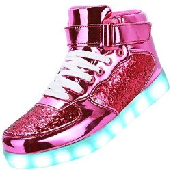 Deals On Unisex Odema Led Shoes High Top Light Up Sneakers For Women Men Girls Boys Size4 5 13 Compare Prices Shop Online Pricecheck