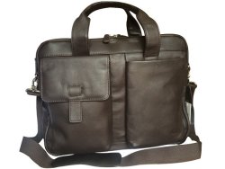 Adpel Bermudo Italian Leather Computer Bag