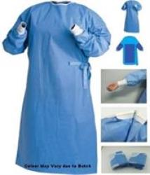 Disposable Sms Fabric Reinforced Surgical Gown-non Sterile Lightweight Durable Breathable Sms Polypropylene Reinforced Fabric Widely Used At Clinics Hospitals Examination Rooms Operating Theatres