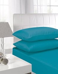 Fitted Sheet -turquoise Double