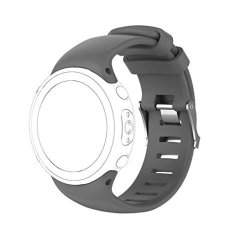 Sinfu Watch-band For Suunto D4 D4I Novo Watch Replacement Wrist Silicagel Soft Strap Perfect Fit C