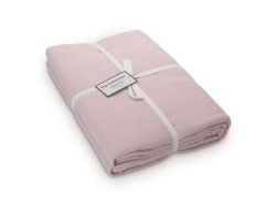 Stonewashed Dirty Pink Cotton Tablecloth 12-14 Seater