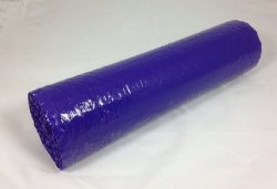 5' X 12" X 3 16" Purple Colored Bubble Wrap Roll Small Bubbles Perforated Every 12
