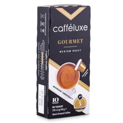 Caffeluxe Caffe Luxe 10 Capsules 50G Gourmet Roast