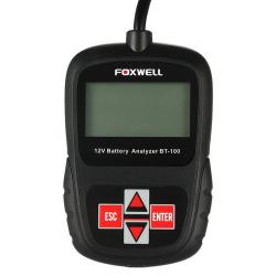 Foxwell Bt100 Auto Car 12 Volt Battery Analyzer Diagnostic Tool Tester With Test Cable