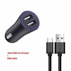 For Jbl Charge 3 Charge 2+ Clip 3 Clip+ Clip flip 4 Flip 3 Flip 2 Bluetooth Speaker Compact Vehicle Power Car Charger Adapter + USB Data Charging Cable