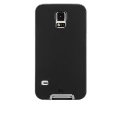 Case-Mate Shell Case Mate Slim Tough Shell Case For Samsung Galaxy S5 Black & Silver