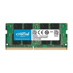 Crucial 32GB DDR4 2666 Mhz So-dimm Dual Ranked Memory Module Green