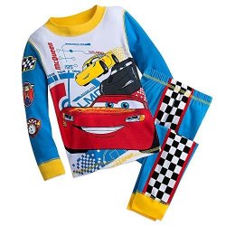Disney Cars 3 Pj Pals Pajama Set For Boys Size 7