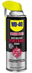 WD-40 Specialist Rust Release Penetrant Spray - Fast Acting. 11 Oz. Pack Of 6