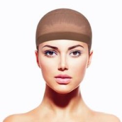 Re-usable Wig Stocking Cap Brown
