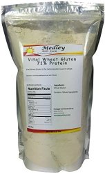 Medley Hills Farm Vital Wheat Gluten 71% Protein 2.5 Lbs