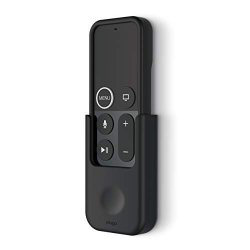 Elago Apple Tv Remote Holder Mount - Gel Pad Or Screw Options Keeps It Secure Cable Management - Compatible With Apple Tv Remote 4K 4TH