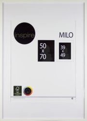 Milo Frame White 50X70CM
