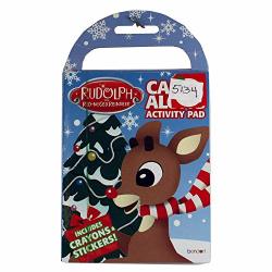 Happy Home Gifts Rudolph The Red Nosed Reindeer Carry Along Activity Pad