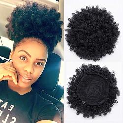 Synthetic Beira Afro Puff Drawstring Ponytail Short Kinky Curly