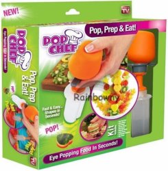 Pop Chef Food Decorator Create Shapes In Seconds