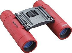 Tasco 168125R Essentials Roof Prism Roof Mc Box Binoculars 10 X 25MM Red