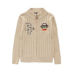 Paul Frank Zipper Sweater Apricot 4T