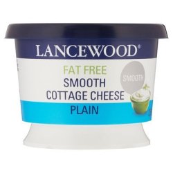 Fat Free Smooth Plain Cottage Cheese 250G
