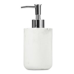 @home Dispenser Marble Resin White 16.6X7.5CM
