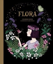 Flora Coloring Book - Maria Trolle Hardcover