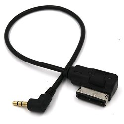 Eximtrade Mercedes Media Inerface MMI to 3.5mm AUX Music Cable for Mercedes Benz 