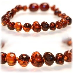 The Art Of Cure Baltic Amber Teething Necklace Honey
