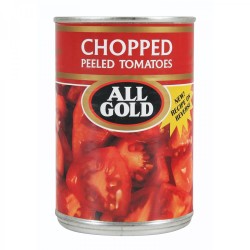 All Gold Canned Chopped And Peeled Tomatoes 400 G