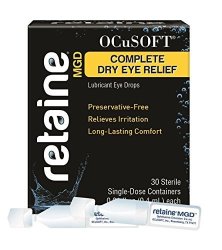 OCuSOFT Retaine Mgd Complete Dry Eye Relief Lubricant Eye Drops Single-dose Containers 30 Ea - 2PC