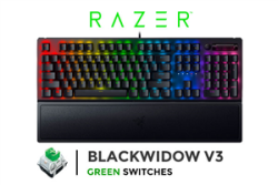 Razer Blackwidow V3 Gaming Keyboard - Green Switches