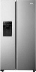 Hisense Side By Side Refrigerator Brushed Stainless Steel