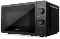 Bennett Read Bennet Read 20 Litre Manual Microwave Oven Black – 20 Litre Cooking Capacity 5 Power Levels For Precision Cooking 700W Rated Power Quick And