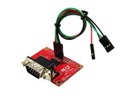 Ableconn PI232DB9M Compact Gpio Tx Rx To DB9M RS232 Serial Expansion Board For Raspberry Pi
