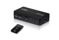 Aten 3 Port HDMI Switch + Ir Remote Control