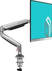 ONKRON Monitor Desk Mount For 23 To 32-INCH LED Lcd Flat Monitors Up To 19.8 Lbs G100 Silver