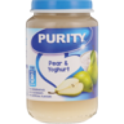 Purity Pear & Yoghurt Baby Food 200ML