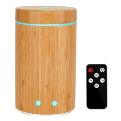 Bamboo Ultrasonic Essential Oil Diffuser And Humidifier 160ML