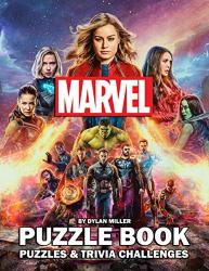 Marvel Puzzle Book: An Awesome Book Giving Lots Of Interesting Games About Marvel For Relaxation And Having Fun